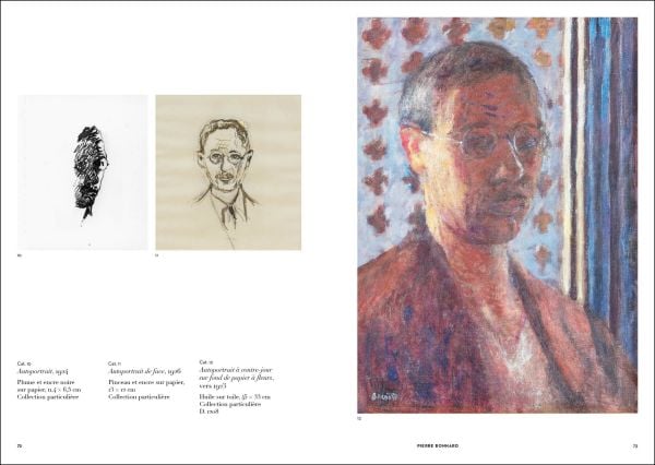Book cover of Face to Face: The Self-Portrait from Cézanne to Bonnard; featuring a painting of male in spectacles. Published by Silvana.