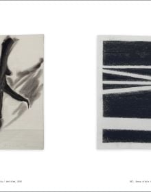 Book cover of Marco Tirelli, with the artist in his studio. Published by Silvana.