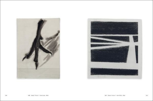 Book cover of Marco Tirelli, with the artist in his studio. Published by Silvana.