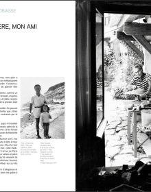 Book cover of Théo Tobiasse: 50 Years of Painting. Catalogue Raisonné, featuring a colourful painting of figures above buildings. Published by Silvana.