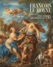 Book cover of François Le Moyne: (1688-1737) Opera completa. New findings and legacy, with a painting titled Venus and Adonis. Published by Silvana.