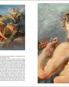 Book cover of François Le Moyne: (1688-1737) Opera completa. New findings and legacy, with a painting titled Venus and Adonis. Published by Silvana.
