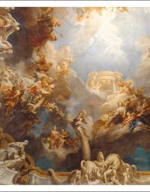 Book cover of François Le Moyne: (1688-1737) Opera completa. New findings and legacy, with a painting titled Venus and Adonis. Published by Silvana.