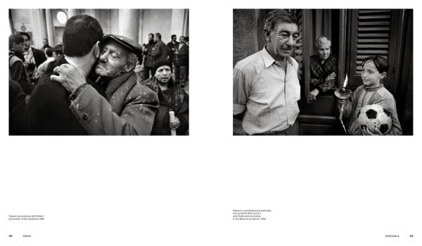 Book cover of Tony Gentile: Sicily 1992. Light and Memory, with a contact sheet of Giovanni Falcone and Paolo Borsellino, one shot circled in red. Published by Silvana.