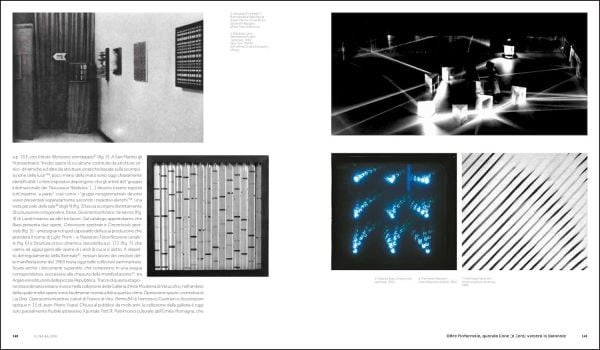 Book cover of The Gruppo N and the Psychology of Perception, with a hypnotic black and white spiral. Published by Silvana.