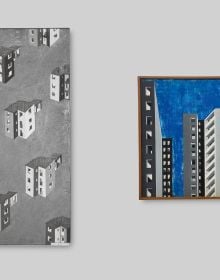 Book cover of Enzo Mari, with a page featuring a numbered grid. Published by Silvana.