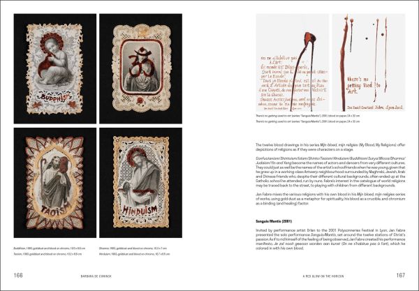 Book cover of Jan Fabre, featuring a coral sculpture by the artist, tilted 'A spiritual space, 2022'. Published by Silvana.