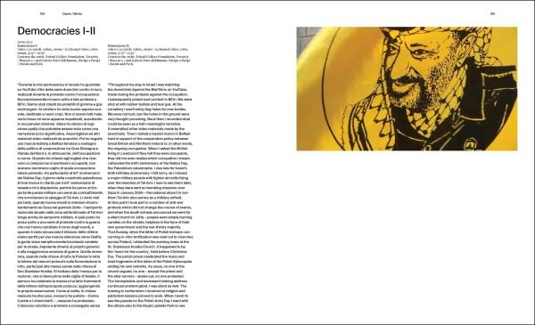 Book cover of Fontana, with an exhibition space featuring a large spherical sculpture on plinth and canvas on wall with a long cut down centre. Published by Silvana.