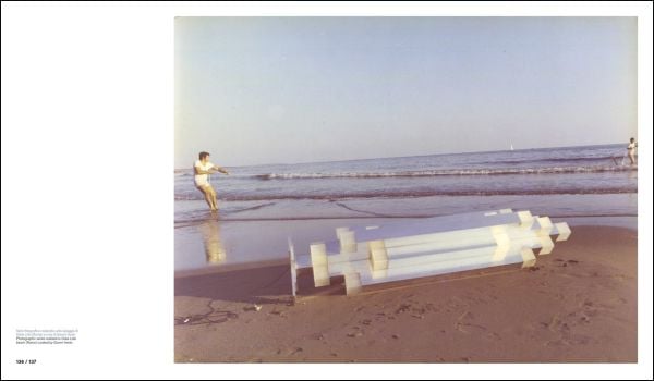 Book cover of NewLamp: Catalogue raisonné 1969-1973, with a modern lamp made of four cubes. Published by Silvana.