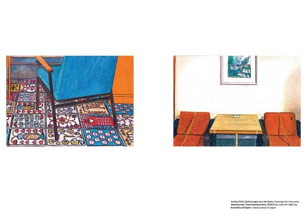 Book cover of Andrea Pichl: Wertewirtschaft / Values of Economy. Published by Silvana.