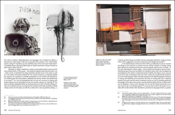 Book cover of Now we have seen: Women and Art in the Seventies in Italy, with a face with metal eye lashes. Published by Silvana.