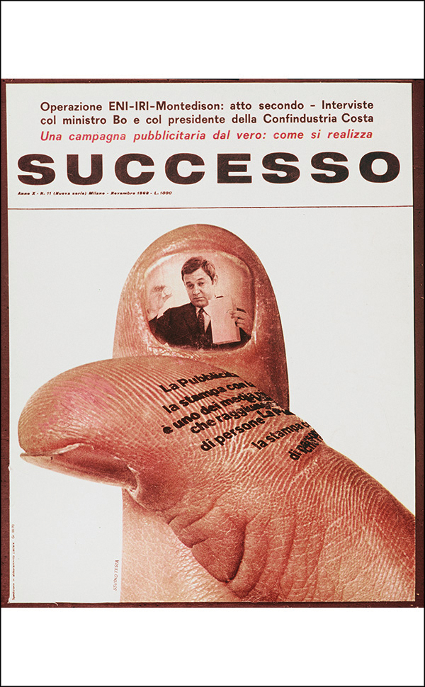 Book cover of Armando Testa, with a red sphere and half of one below. Published by Silvana.