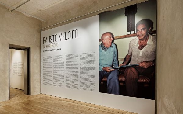 Book cover of Fausto Melotti: In Lightness. Homage to Italo Calvino. Published by Silvana.