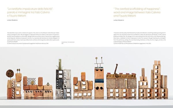 Book cover of Fausto Melotti: In Lightness. Homage to Italo Calvino. Published by Silvana.