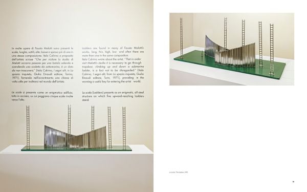 Book cover of Fausto Melotti: In Lightness. Homage to Italo Calvino. Published by Silvana.