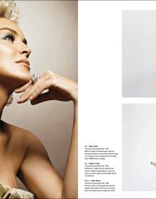 Book cover of Damiani: 100 X 100 Italiani, with the Mimosa Eternal Blue necklace with a sapphire from Sri Lanka surrounded by diamonds. Published by Silvana.