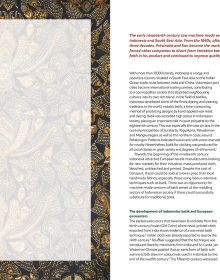 Book cover of Brown Fleming and the Haarlem Collection: The European production of wax prints for West-Africa, with a decorative print featuring peacocks. Published by Silvana.