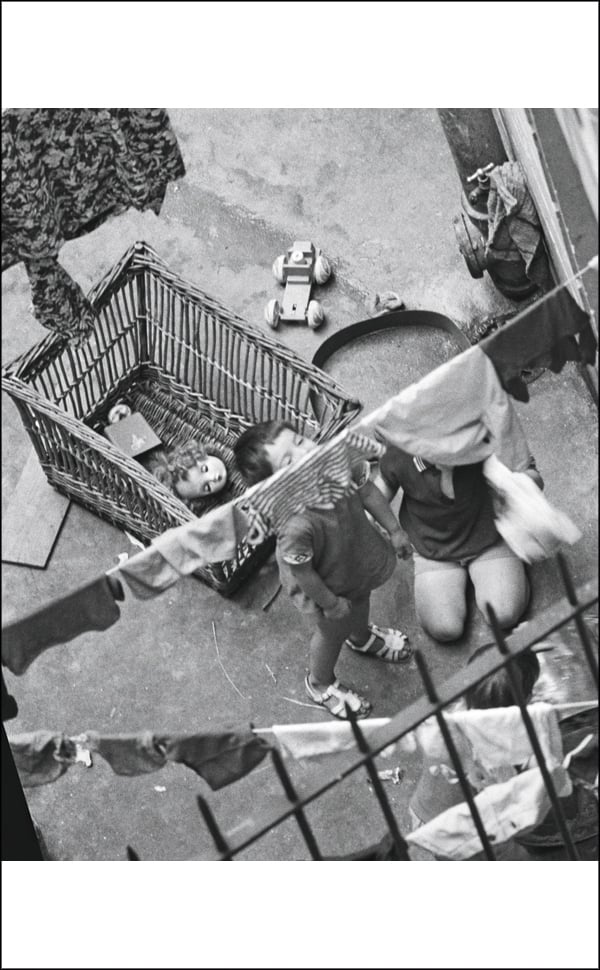 Book cover of Lartigue | Kertész, featuring two black and white photographs by the sea. Published by Silvana.