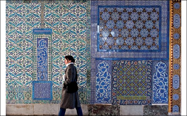 Book cover of Seeing Is Believing: The Art and Influence of Jean-Léon Gérôme, featuring a painting titled 'The Harem in the Kiosk'. Published by Silvana.