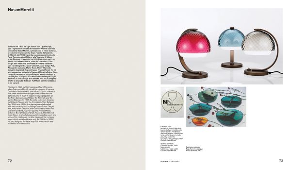 Book cover of Carlo Nason, Glass Designer, 1959-2020: handle with care; featuring a a frosted, glass lamp. Published by Silvana.