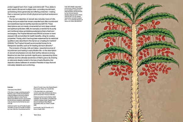 Book cover of A Seat at the Table: Food and Feasting in the Islamic World; featuring four figures around a table of food. Published by Silvana.