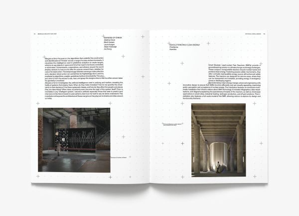 Book cover of Biennale Architettura 2025: Intelligens. Natural. Artificial. Collective. Published by Silvana.