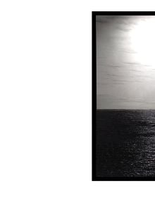 Book cover of Bao Vuong: Derrière les vagues; featuring a dark seascape. Published by Silvana.