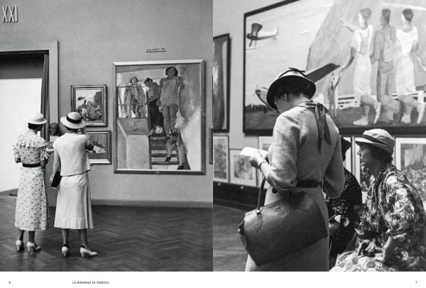 Book cover of Rivista La Biennale Di Venezia 1/25: The Shape of Chaos; featuring a lit-up egg shape. Published by Silvana.