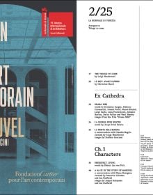 Book cover of Rivista La Biennale Di Venezia 2/25: Things to Come; featuring an abstract painting. Published by Silvana.