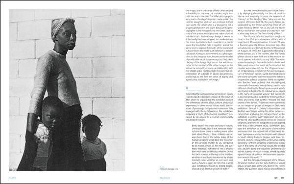 Book cover of Photography and Citizenship: The Art and Politics of The Family of Man; featuring a photography exhibition held at museum. Published by Silvana.