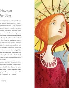 Book cover of Classic Fairy Tales by Hans Christian Andersen, with a crowned prince walking through field of gold flowers. Published by White Star.