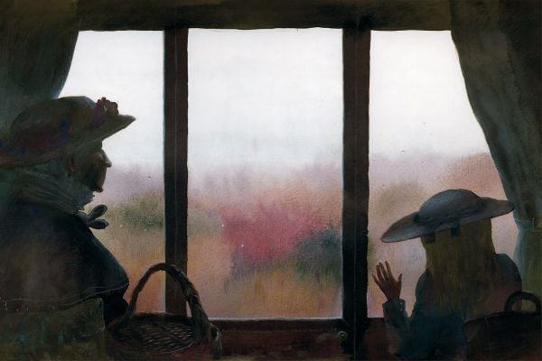 Book cover of The Secret Garden, Inspired by the Masterpiece by Frances Hodgson Burnett, with a large yellow dahlia with three figures holding hands to centre. Published by White Star.