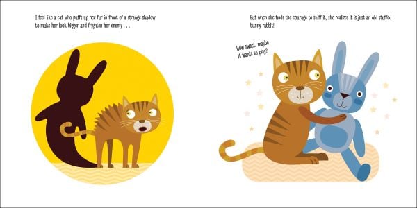 Book cover of My First Book of Feelings, Montessori: A World of Achievements, with three young children: one happy, one angry, and one sad and crying. Published White Star.