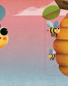 Book cover of My First Jigsaw Book: Home Sweet Home! with a large red apple with green worm poking out of side. Published by White Star.