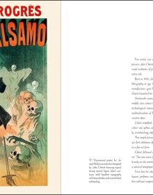 Book cover of The World in Prints, The History of Advertising Posters from the Late 19th Century to the 1940s, with a colour lithograph: 'Zodiac' by Alphonse Mucha. Published by White Star.