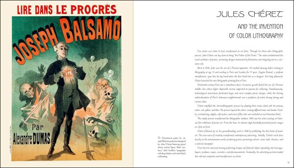 Book cover of The World in Prints, The History of Advertising Posters from the Late 19th Century to the 1940s, with a colour lithograph: 'Zodiac' by Alphonse Mucha. Published by White Star.