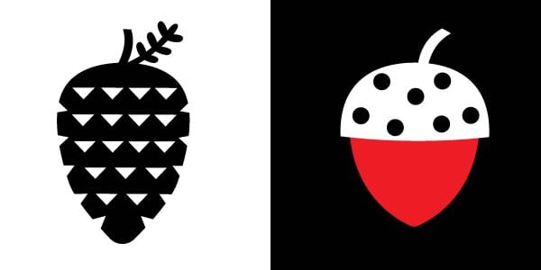 Flower with black petals, red and black ladybird, red tulip, on white cover board book 'Garden, Baby Montessori', by White Star.