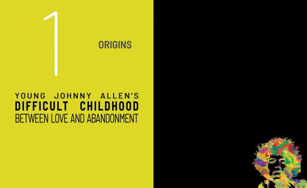 Book cover of Jimi Hendrix 1967-1970, 'The Guitarist Who Made Rock Music History, with portrait silhouettes of the guitarist. Published by White Star.