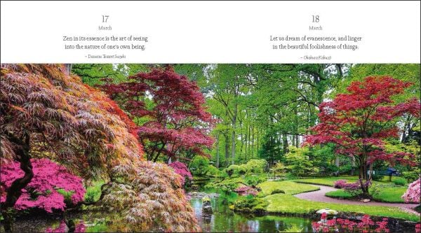 Book cover of 365 Days of Inspiration from Japan, with a figure in colourful kimono, holding wagasa (Japanese umbrella), on cover of '365 Days of Inspiration from Japan', by White Star.