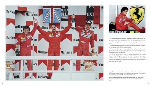 Book cover of Ferrari, Meet the Legend, with the front of red Ferrari F150. Published by White Star.