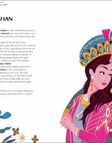 Book cover of The Secret Lives of Queens and Kings, with Queen Elizabeth II in purple, alongside Cleopatra and Nero. Published by White Star.