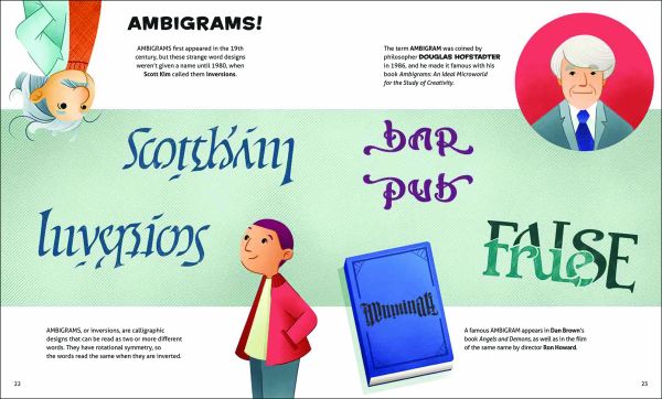 Book cover of Optical Illusions, Let's Experiment! with Albert Einstein and a robot with pink and blue wavy pattern behind. Published by White Star.