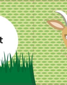 Book cover of My First Puzzle Book: Farm Faces, with a pink pig face made of two pieces. Published by White Star.