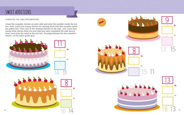 Book cover of My First Counting Book, Montessori Activity Book, with pencils, numbers, and hands holding up fingers. Published by White Star.