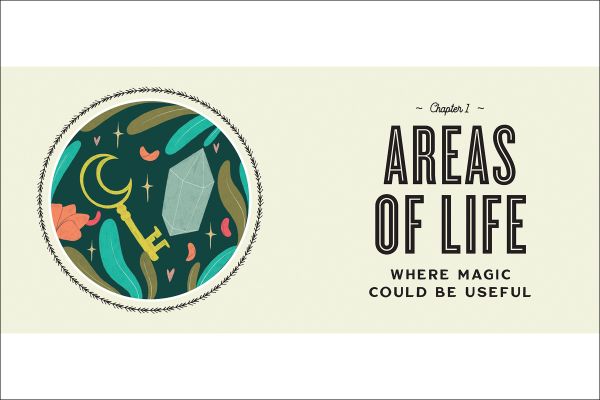 Book cover of Anyone Can be a (Perfect) Witch, with four women; one holding an amethyst. Published by White Star.