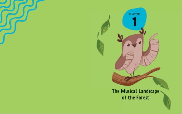 Book cover of Music, Maestro! Create, with a brown bear playing a double bass, and squirrel playing a saxophone. Published by White Star.