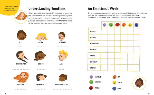 Book cover of Boost Your Self-Esteem, with two playful children looking through mirror. Published by White Star.