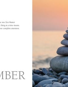 Book cover of 365 Thoughts for Connecting with Nature, with a stone pathway edged with colourful flowers, winding its way under an archway of green trees. Published by White Star.