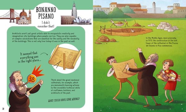 Book cover of Losers, with characters dodging meteorites, lightening strikes and rising tides. Published by White Star.