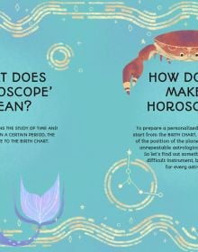 Book cover of The Zodiac Made Easy: Understand Astrology, Horoscopes, and Ascendants, with a blue fish. Published by White Star.